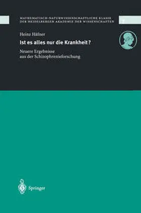 Häfner |  Ist es alles nur die Krankheit? | eBook | Sack Fachmedien