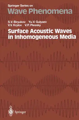 Biryukov / Gulyaev / Krylov |  Surface Acoustic Waves in Inhomogeneous Media | eBook | Sack Fachmedien