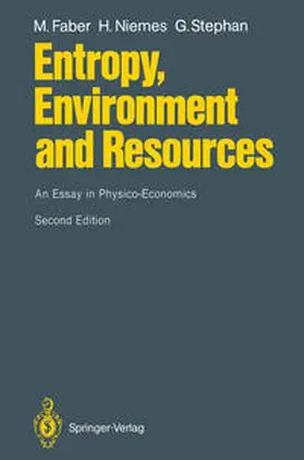 Faber / Niemes / Stephan | Entropy, Environment and Resources | E-Book | sack.de