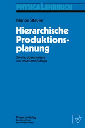Steven | Hierarchische Produktionsplanung | E-Book | sack.de