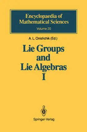 Gorbatsevich / Onishchik / Vinberg | Lie Groups and Lie Algebras I | E-Book | sack.de