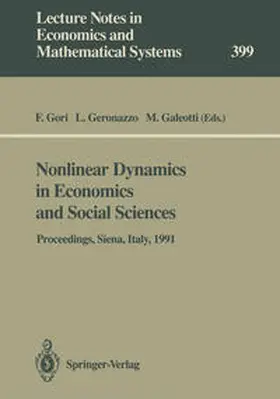 Gori / Geronazzo / Galeotti |  Nonlinear Dynamics in Economics and Social Sciences | eBook | Sack Fachmedien