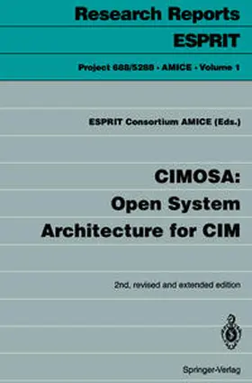 CIMOSA: Open System Architecture for CIM | E-Book | sack.de