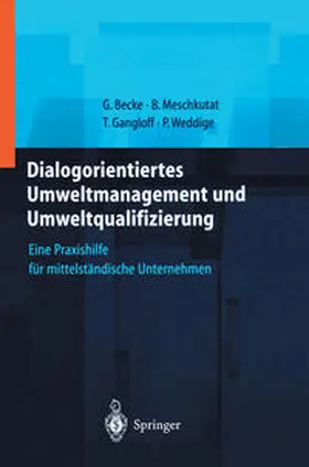 Becke / Meschkutat / Gangloff | Dialogorientiertes Umweltmanagement und Umweltqualifizierung | E-Book | sack.de
