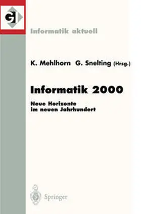 Mehlhorn / Snelting |  Informatik 2000 | eBook | Sack Fachmedien