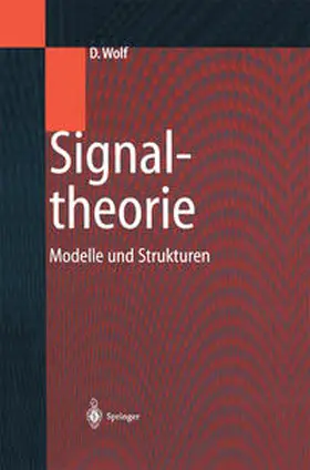 Wolf |  Signaltheorie | eBook | Sack Fachmedien