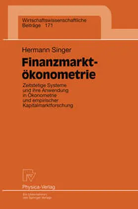 Singer | Finanzmarktökonometrie | E-Book | www.sack.de