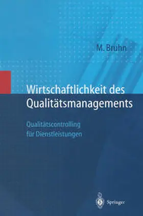 Bruhn | Wirtschaftlichkeit des Qualitätsmanagements | E-Book | www.sack.de