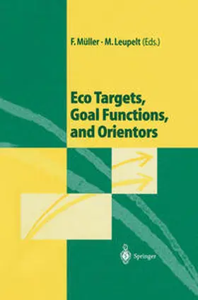 Müller / Leupelt | Eco Targets, Goal Functions, and Orientors | E-Book | sack.de