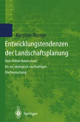 Runge |  Entwicklungstendenzen der Landschaftsplanung | eBook | Sack Fachmedien