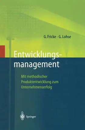 Fricke / Lohse | Entwicklungsmanagement | E-Book | www.sack.de