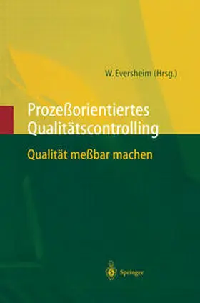 Eversheim | Prozeßorientiertes Qualitätscontrolling | E-Book | www.sack.de