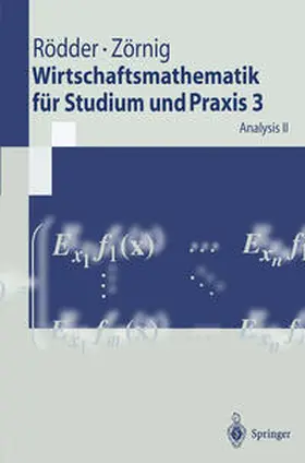 Rödder / Zörnig | Wirtschaftsmathematik für Studium und Praxis 3 | E-Book | sack.de