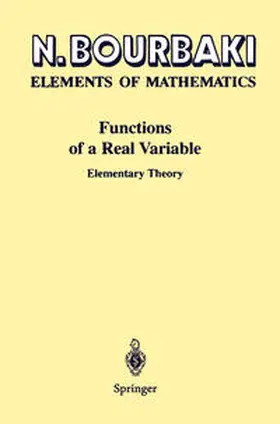 Bourbaki | Functions of a Real Variable | E-Book | sack.de