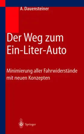 Dauensteiner |  Der Weg zum Ein-Liter-Auto | eBook | Sack Fachmedien