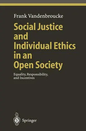 Vandenbroucke |  Social Justice and Individual Ethics in an Open Society | eBook | Sack Fachmedien
