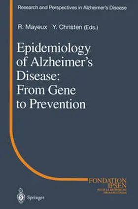Mayeux | Epidemiology of Alzheimer’s Disease: From Gene to Prevention | E-Book | sack.de