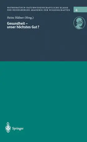 Häfner |  Gesundheit — unser höchstes Gut? | eBook | Sack Fachmedien