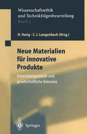 Harig / Langenbach |  Neue Materialien für innovative Produkte | eBook | Sack Fachmedien