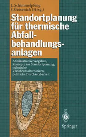 Schimmelpfeng / Gessenich |  Standortplanung für thermische Abfallbehandlungsanlagen | eBook | Sack Fachmedien
