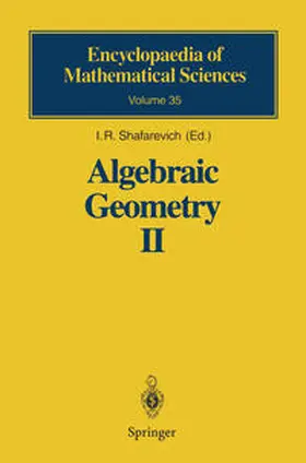 Shafarevich |  Algebraic Geometry II | eBook | Sack Fachmedien