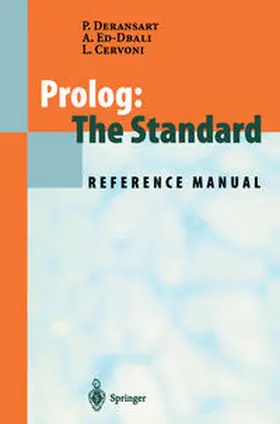 Deransart / Ed-Dbali / Cervoni |  Prolog: The Standard | eBook | Sack Fachmedien
