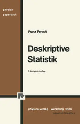 Ferschl | Deskriptive Statistik | E-Book | www.sack.de