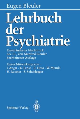 Bleuler | Lehrbuch der Psychiatrie | Buch | 978-3-642-61776-8 | sack.de