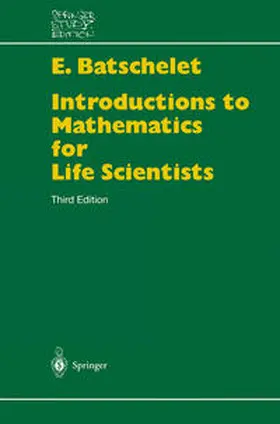Batschelet | Introduction to Mathematics for Life Scientists | E-Book | sack.de
