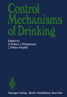 Peters / Fitzsimons / Peters-Haefeli |  Control Mechanisms of Drinking | eBook | Sack Fachmedien