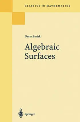 Zariski |  Algebraic Surfaces | eBook | Sack Fachmedien