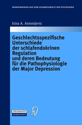 Antonijevic | Antonijevic, I: Geschlechtsspezifische Unterschiede der schl | Buch | 978-3-642-62209-0 | sack.de