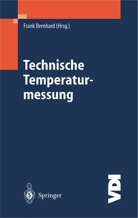 Bernhard |  Technische Temperaturmessung | Buch |  Sack Fachmedien