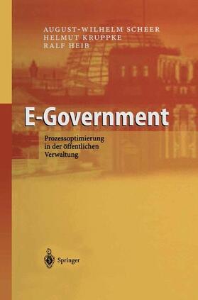 Scheer / Heib / Kruppke |  E-Government | Buch |  Sack Fachmedien