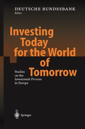  Investing Today for the World of Tomorrow | Buch |  Sack Fachmedien
