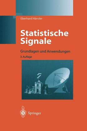 Hänsler | Statistische Signale | Buch | 978-3-642-62579-4 | sack.de