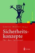 Reichenbach / Müller |  Sicherheitskonzepte für das Internet | Buch |  Sack Fachmedien