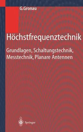 Gronau | Höchstfrequenztechnik | Buch | 978-3-642-62606-7 | www.sack.de