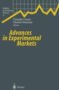 Noussair / Cason |  Advances in Experimental Markets | Buch |  Sack Fachmedien