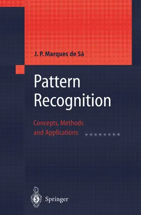Marques de Sá |  Pattern Recognition | Buch |  Sack Fachmedien
