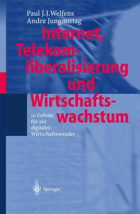 Jungmittag / Welfens | Internet, Telekomliberalisierung und Wirtschaftswachstum | Buch | 978-3-642-62730-9 | sack.de