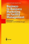 Harting |  Business-to-Business Marketing im Facility Management | Buch |  Sack Fachmedien