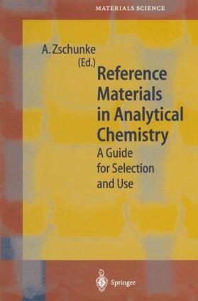 Zschunke |  Reference Materials in Analytical Chemistry | Buch |  Sack Fachmedien