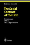 Sacconi |  The Social Contract of the Firm | Buch |  Sack Fachmedien