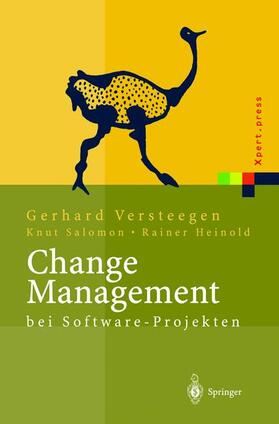 Versteegen / Heinold / Salomon |  Change Management bei Software Projekten | Buch |  Sack Fachmedien