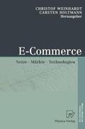 Holtmann / Weinhardt |  E-Commerce | Buch |  Sack Fachmedien
