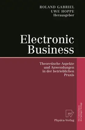 Hoppe / Gabriel |  Electronic Business | Buch |  Sack Fachmedien