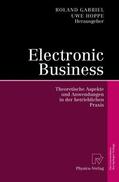 Hoppe / Gabriel |  Electronic Business | Buch |  Sack Fachmedien