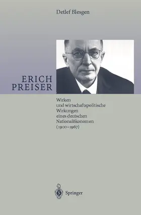 Blesgen | Erich Preiser | Buch | 978-3-642-63537-3 | www.sack.de