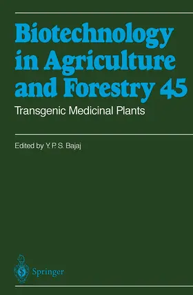 Bajaj |  Transgenic Medicinal Plants | Buch |  Sack Fachmedien